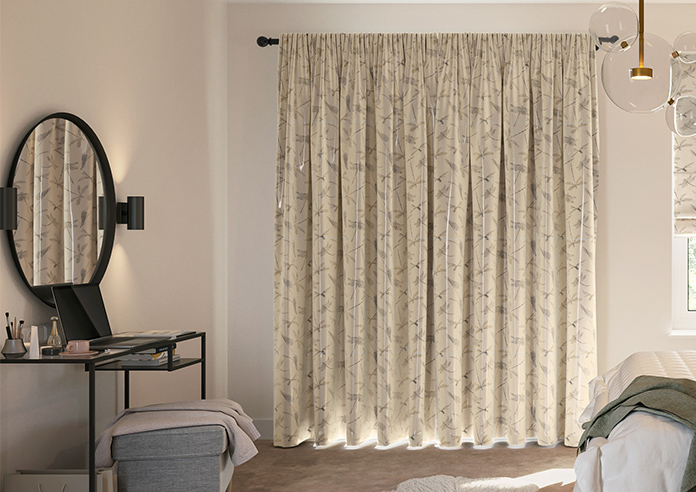 Dragonflies, Cream - Made to Measure Curtains - Image 7